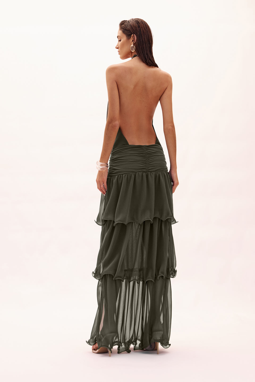 CLEA OLIVE DRESS
