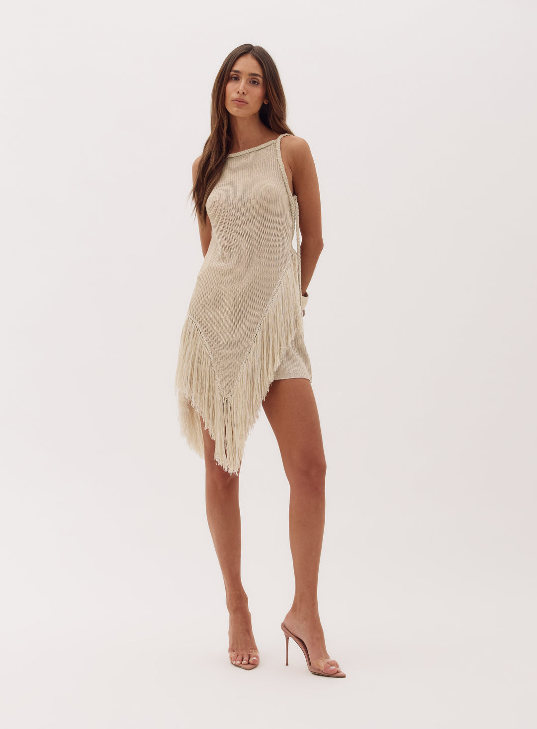 KNITTING BLOUSE & SHORT SET