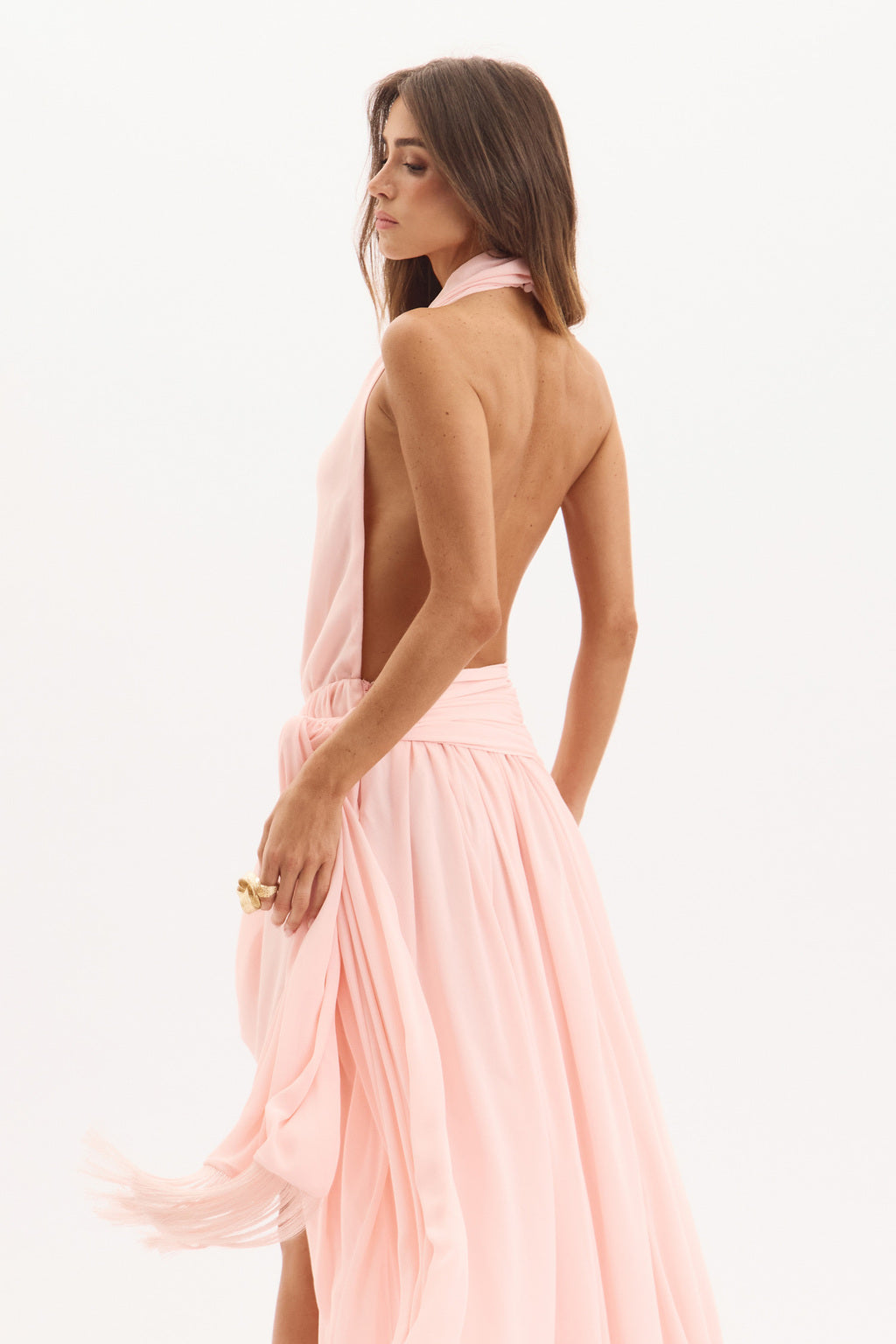 SOPHIA LONG BALON DRESS