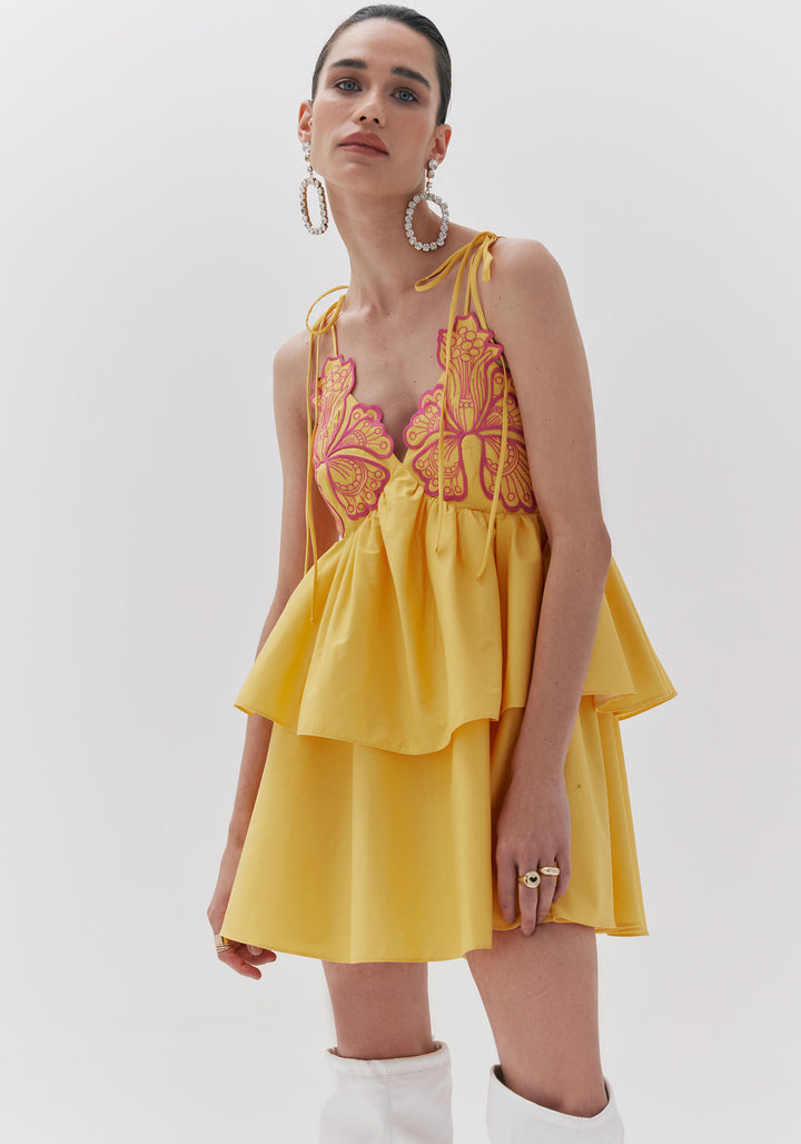 YELLOW DAMA DRESS