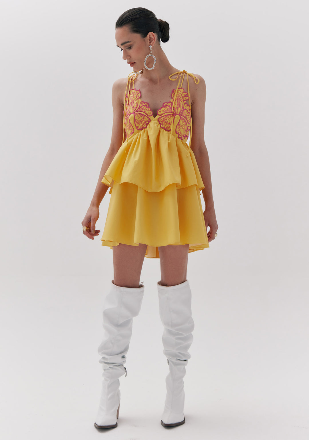 YELLOW DAMA DRESS