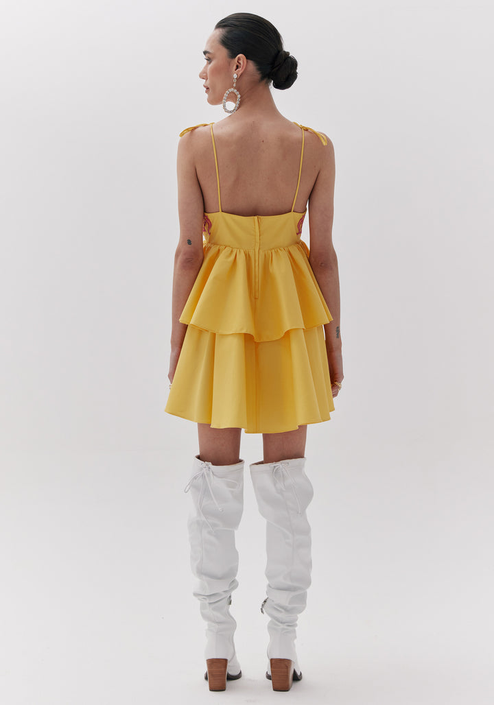 YELLOW DAMA DRESS