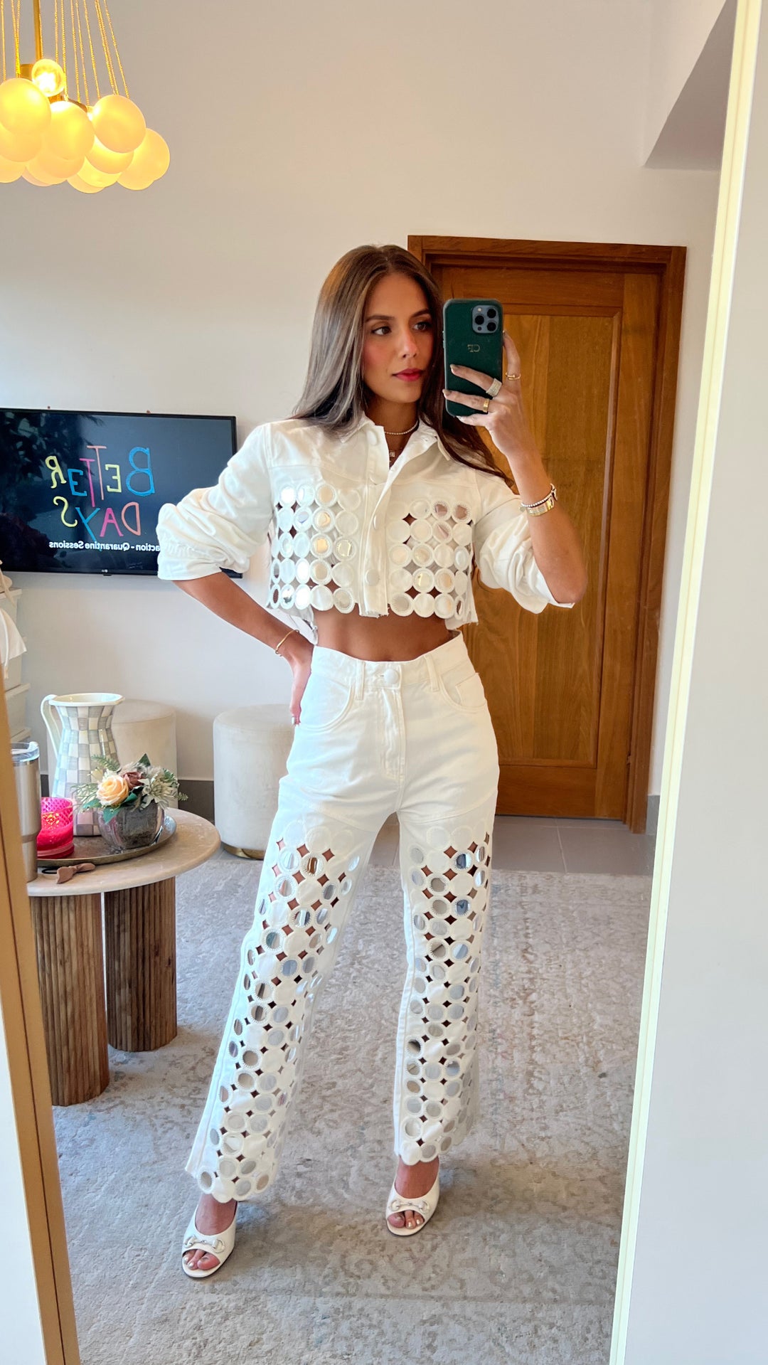 MIRRORED SARGA SET