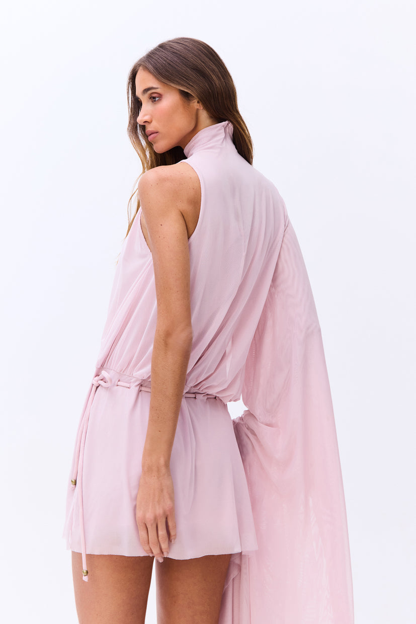 MERABE PINK TULLE DRESS