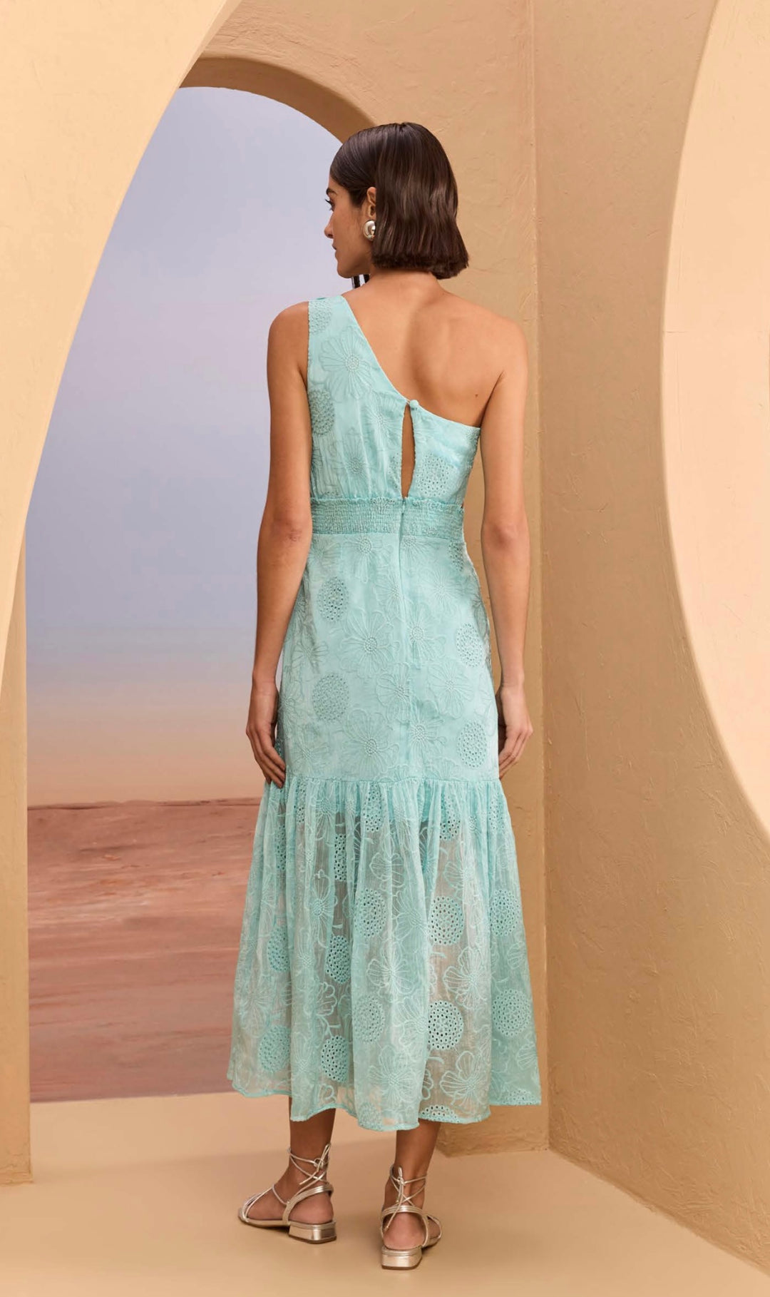 ANABEL MIDI FLORAL DRESS