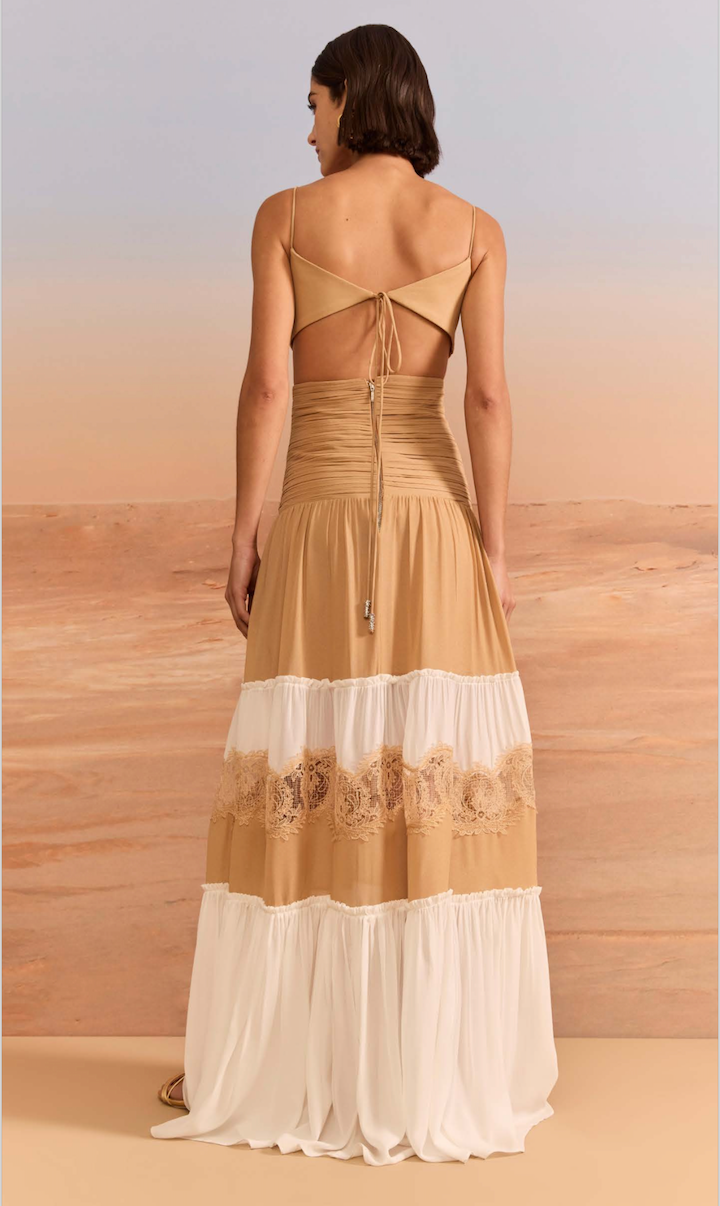 EMBROIDERED SILVIA DRESS